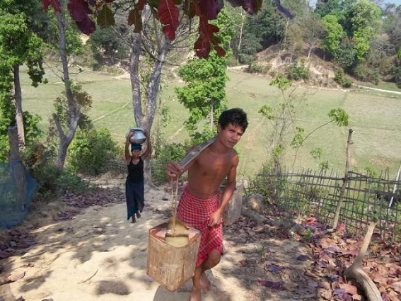 Model villages of Tripura still in darkness, lacks water connection Model villages of Tripura still in darkness, lacks water connection